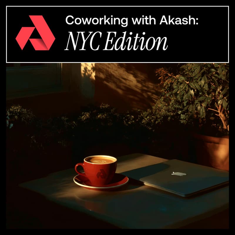 Cover Image for Coworking with Akash: NYC Edition