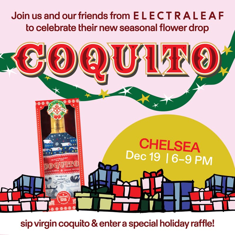 Cover Image for Coquito with Electraleaf at Gotham Chelsea