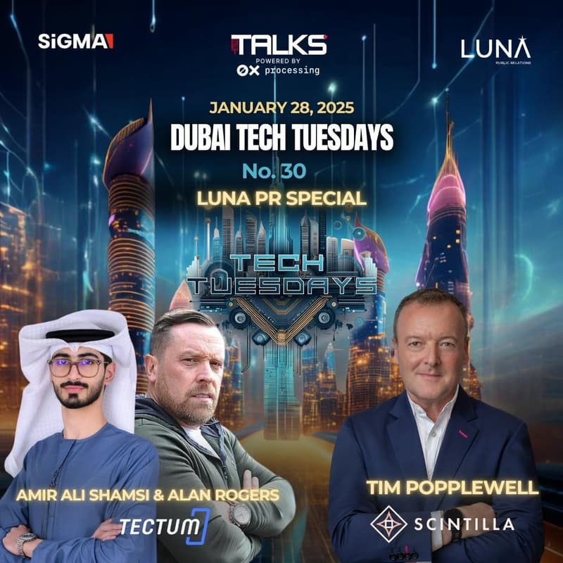 Cover Image for Dubai Tech Tuesdays No. 30 - Luna Public Relations Collab Special