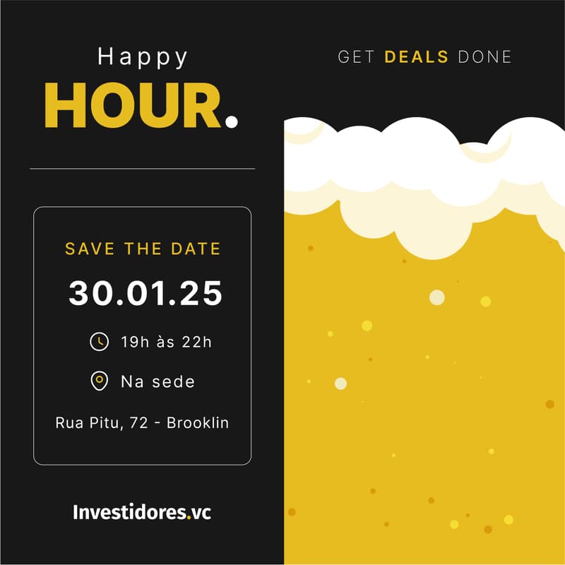 Cover Image for Happy Hour Investidores.vc