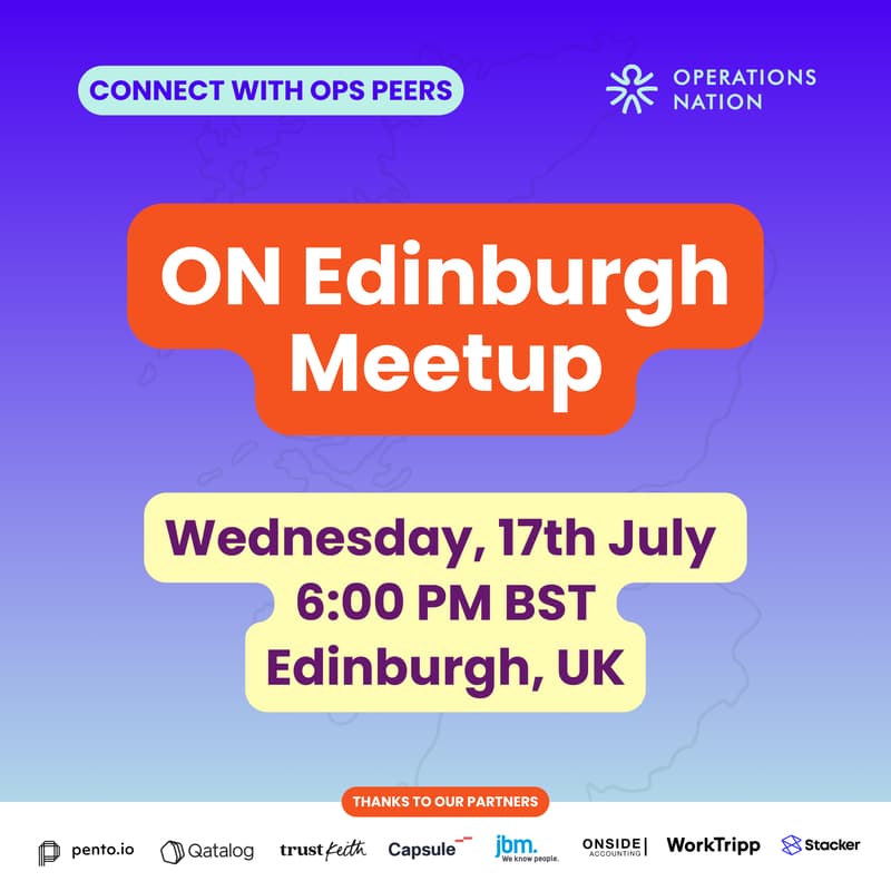 Cover Image for Operations Nation Edinburgh Meet Up