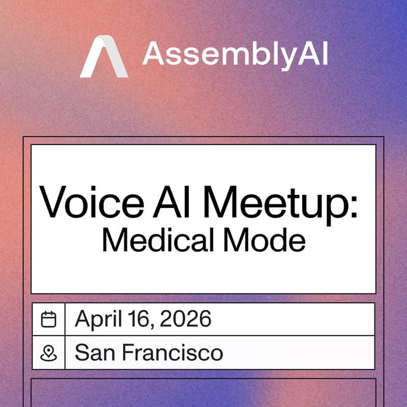 Cover Image for Voice AI Meetup: Medical Mode