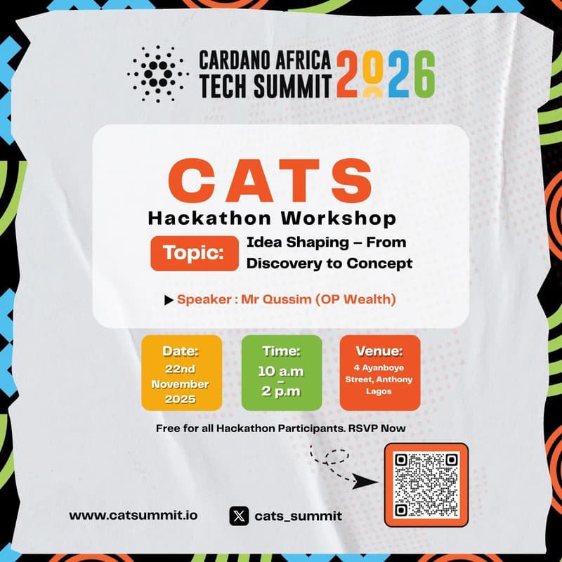 Cover Image for CATS Lagos: Idea Shaping – From Discovery to Concept
