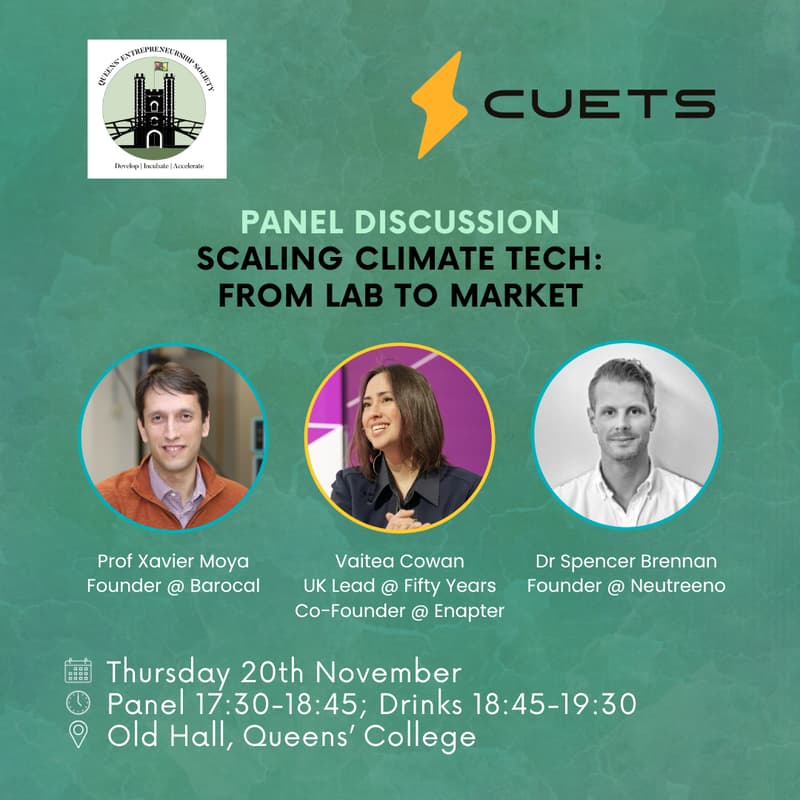 Cover Image for Scaling Climate Tech: from Lab to Market