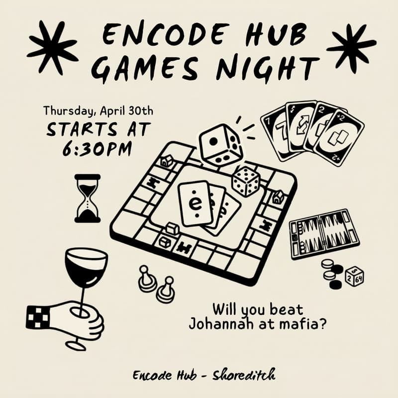 Cover Image for Encode Hub Games Night
