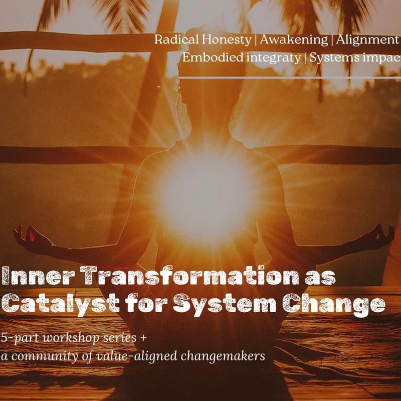 Cover Image for Awakening: Inner Transformation to System Change [members and +1s]