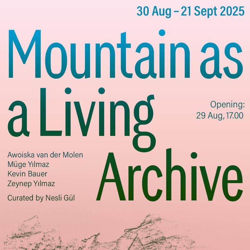 Cover Image for [Opening] Mountain as a Living Archive