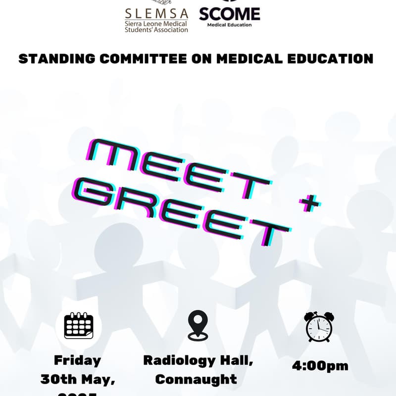 Cover Image for SCOME MEET AND GREET