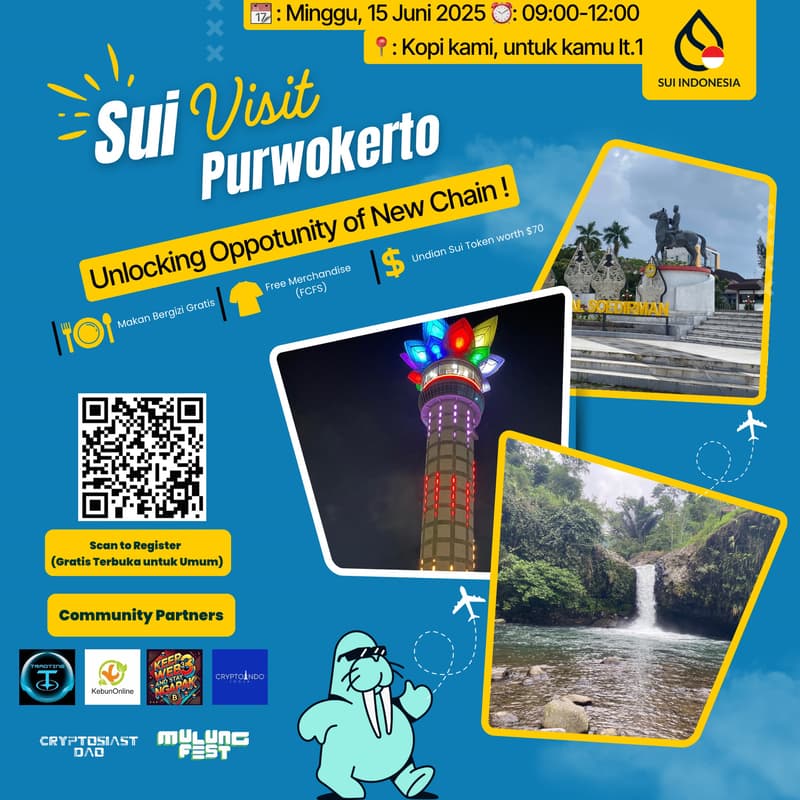 Cover Image for Sui Feat Crypto Indo Ngapak Visit Purwokerto