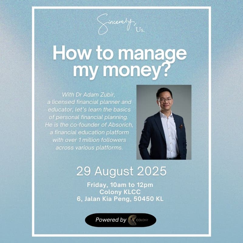 Cover Image for How to manage my money? with Dr. Adam Zubir