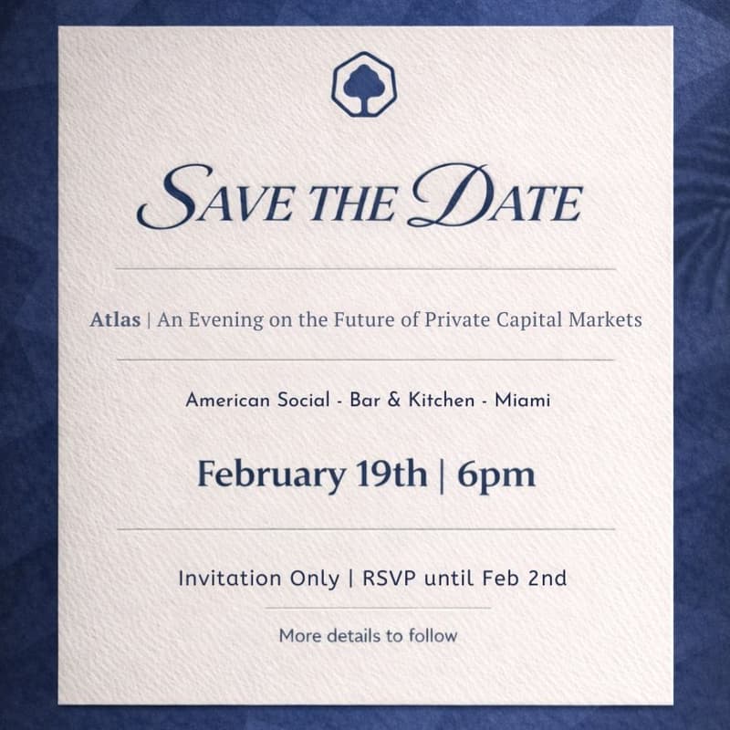 Cover Image for Atlas | An Evening on the Future of Private Capital Markets