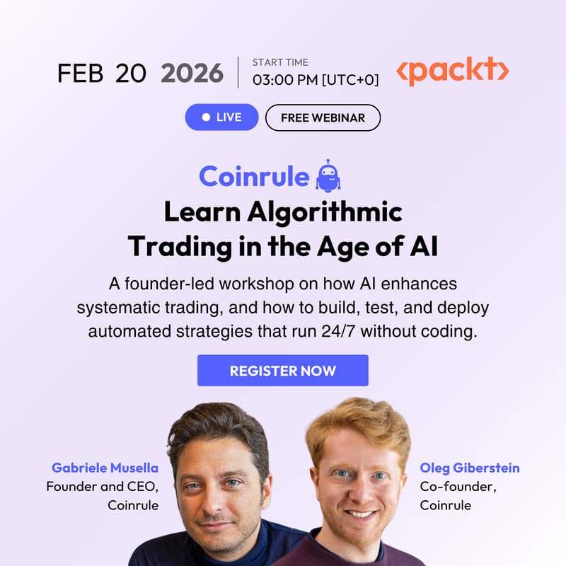 Cover Image for Learn Algorithmic Trading in the Age of AI