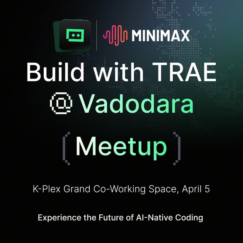 Cover Image for Build with TRAE @ Vadodara