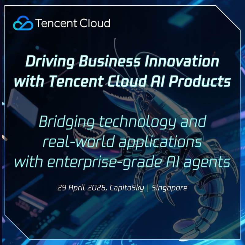 Cover Image for Driving Business Innovation with Tencent Cloud Al Products - Explore Enterprise AI Agents