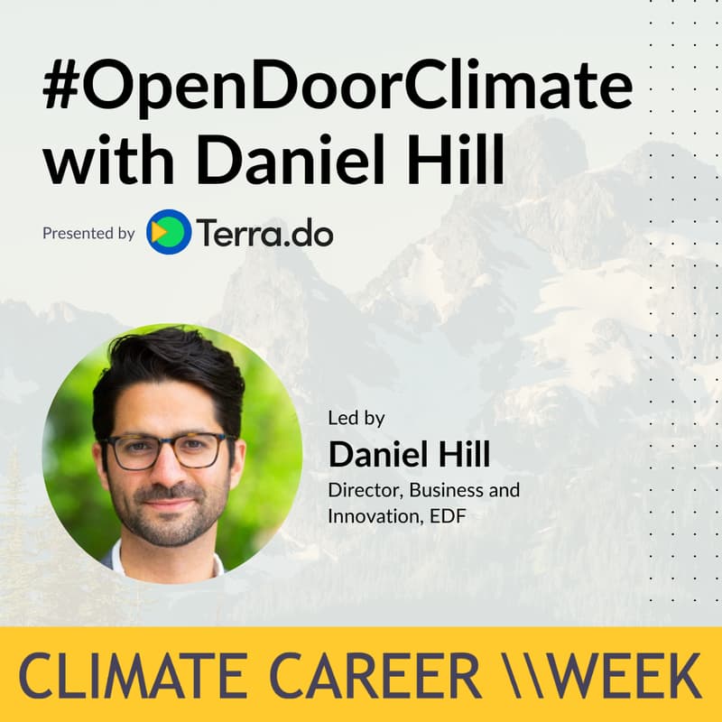 Cover Image for #OpenDoorClimate with Daniel Hill