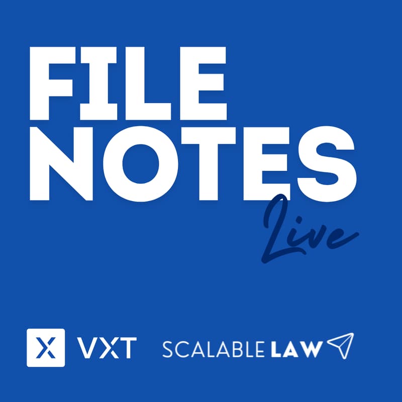 Cover Image for File Notes Live with Caralee Fontenele