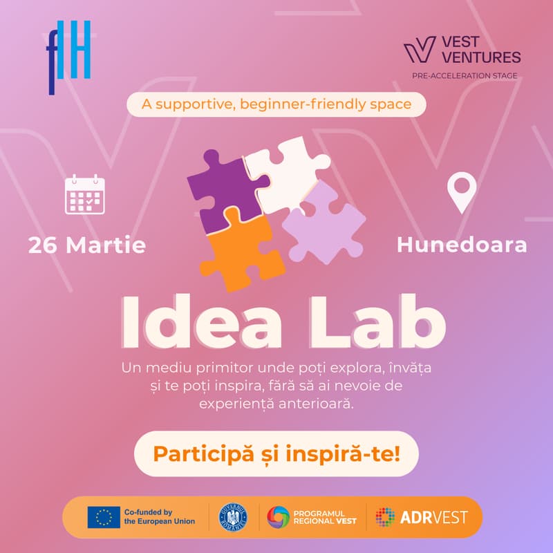 Cover Image for Idea Lab Pre-Acceleration Hunedoara