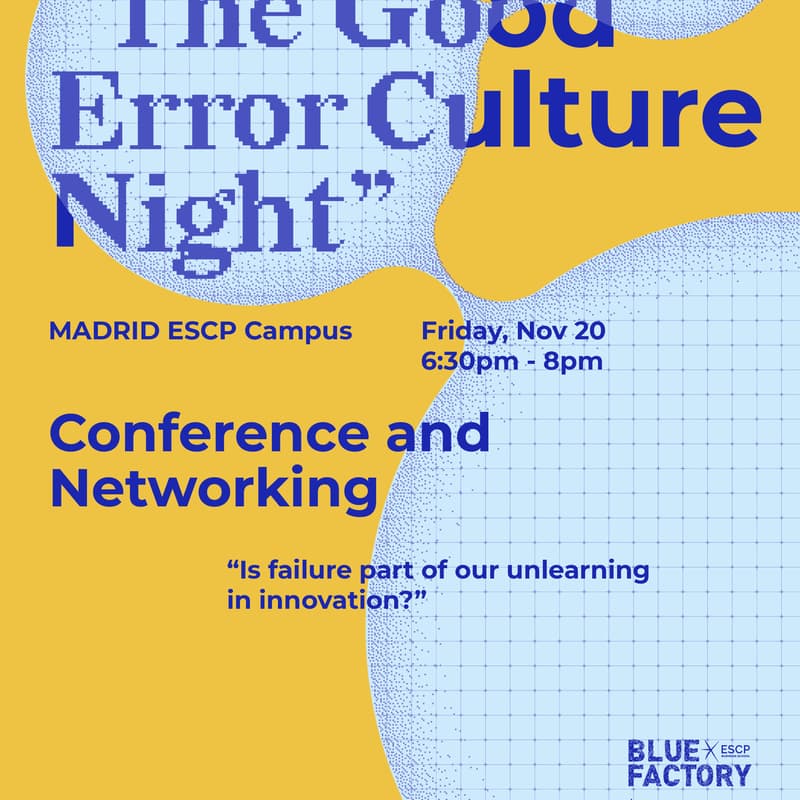 Cover Image for Entrepreneurial Festival Madrid, 2025. The Good Error Culture Night