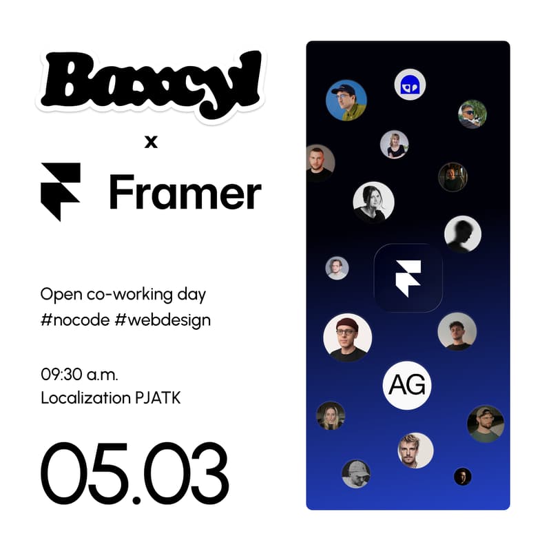 Cover Image for Baxcyl x Framer - Open coworking day