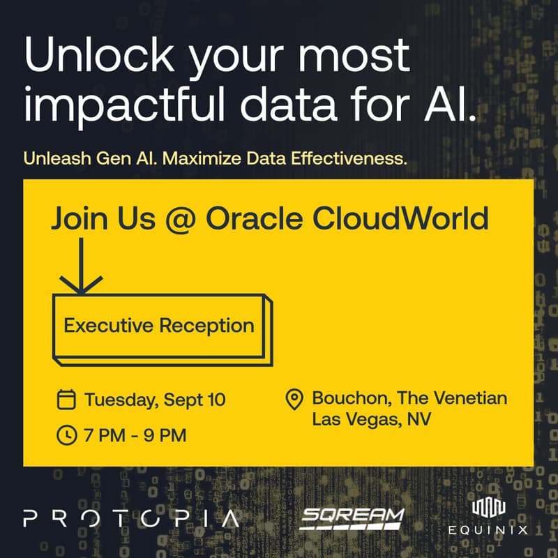 Cover Image for Generative AI Executive Reception at Oracle CloudWorld 2024