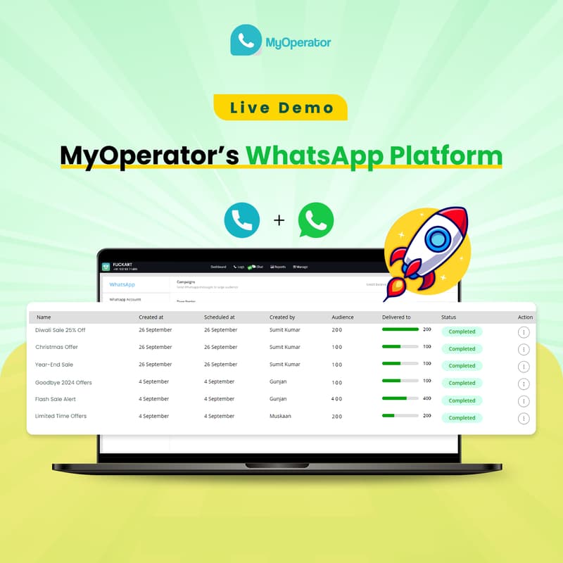 Cover Image for How To Use Free WhatsApp Business With Your MyOperator Account