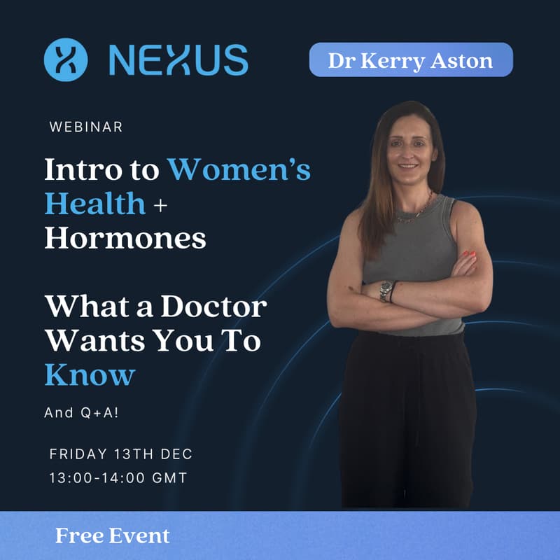 Cover Image for Webinar:Intro to Women's Health + Hormones