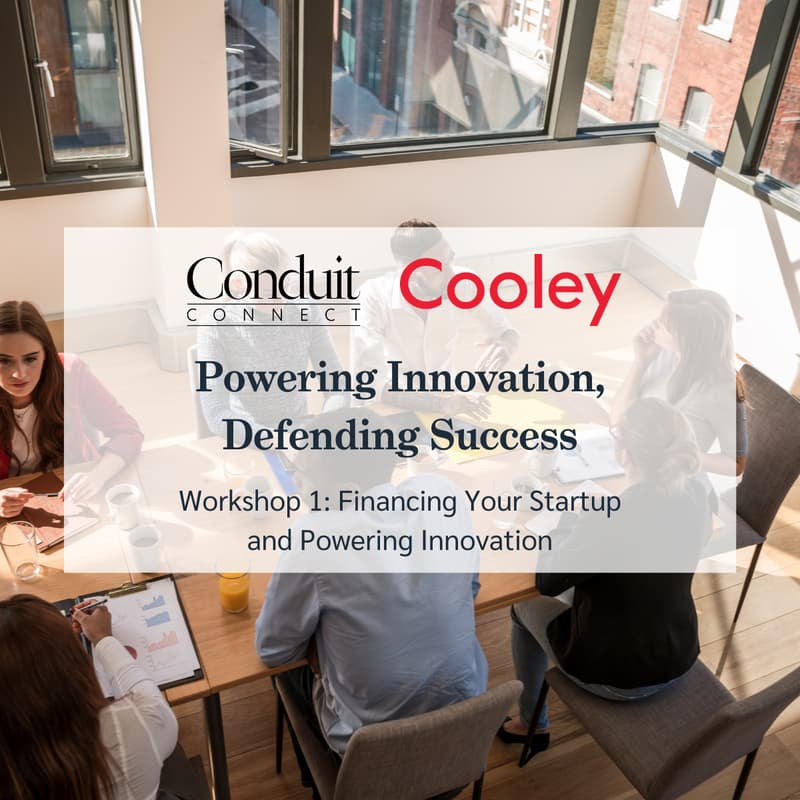 Cover Image for Powering Innovation, Defending Success: Founder Workshop 1: Financing Your Startup and Powering Innovation