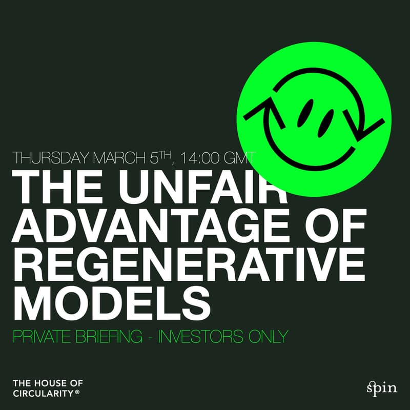 Cover Image for The Unfair Advantage of Regenerative Models