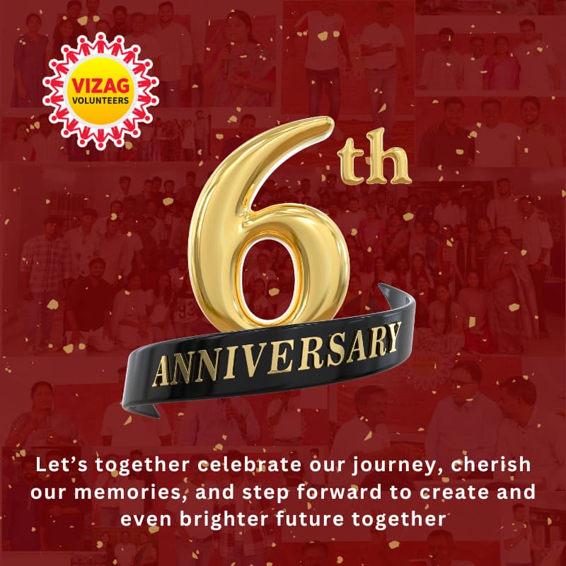 Cover Image for Vizag Volunteers 6th Foundation Day