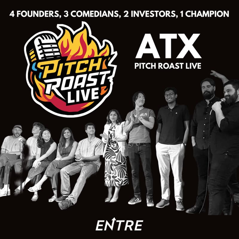 Cover Image for Pitch Roast Live 🔥 ATX Tech Week