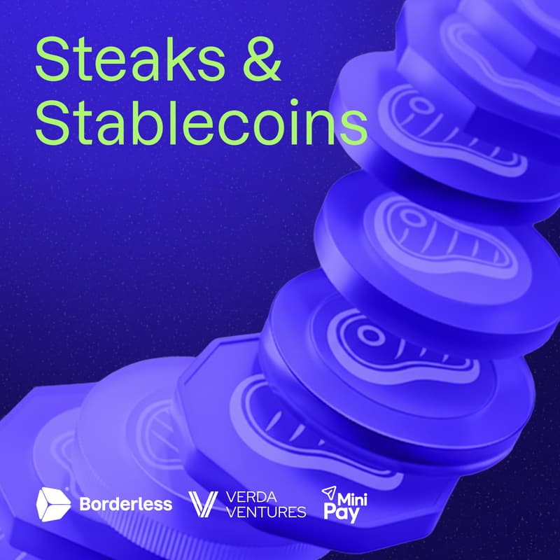 Cover Image for Steaks & Stablecoins - Verda Ventures x Borderless Capital x MiniPay