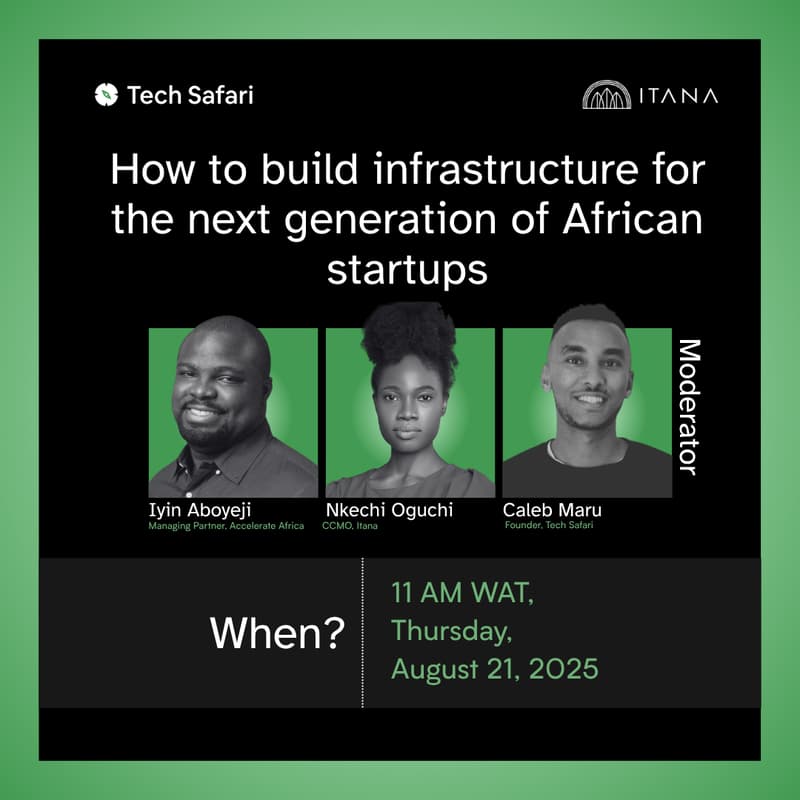 Cover Image for How to build infrastructure for the next generation of African startups