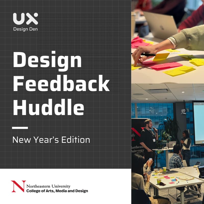 Cover Image for Design Feedback Huddle