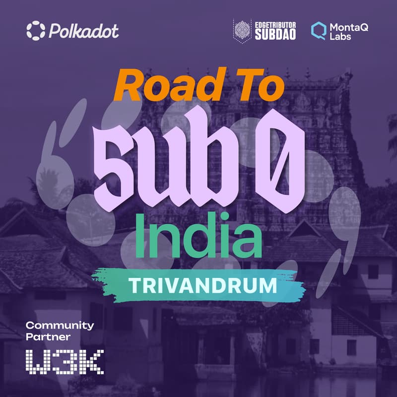 Cover Image for Road to Sub0 India - Builder Party: Trivandrum Edition