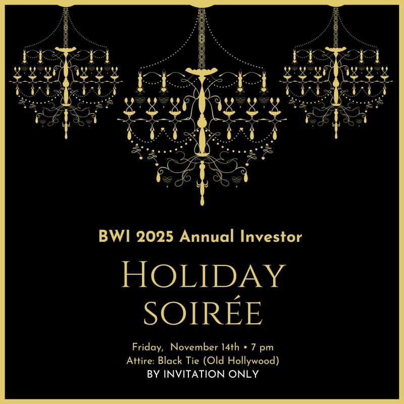Cover Image for BWI 2025 Annual Investor Holiday Party