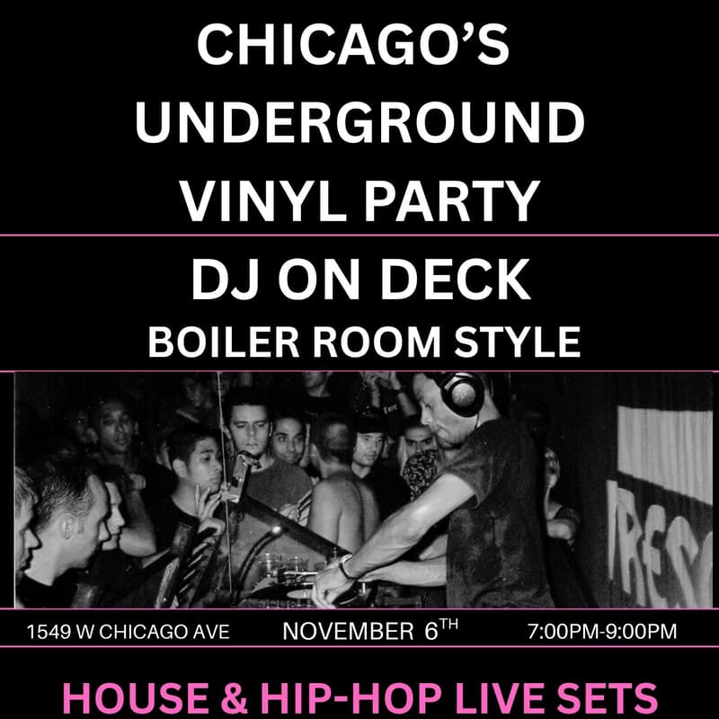 Cover Image for The Vinyl Collectiv Presents: DJ on Deck @ Wax Vinyl Bar