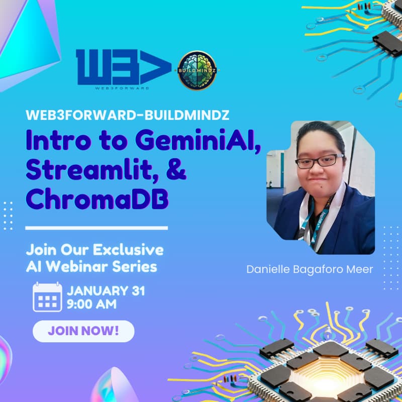Cover Image for Buildz Series: Intro to Gemini AI, Streamlit & ChromaDB