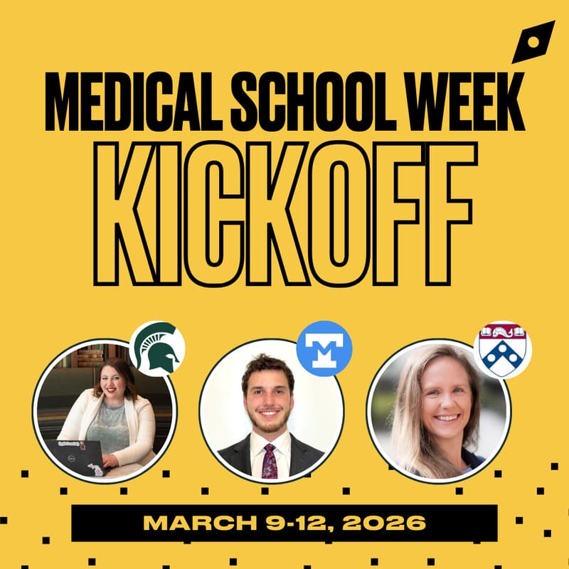 Cover Image for Medical School Week Kickoff