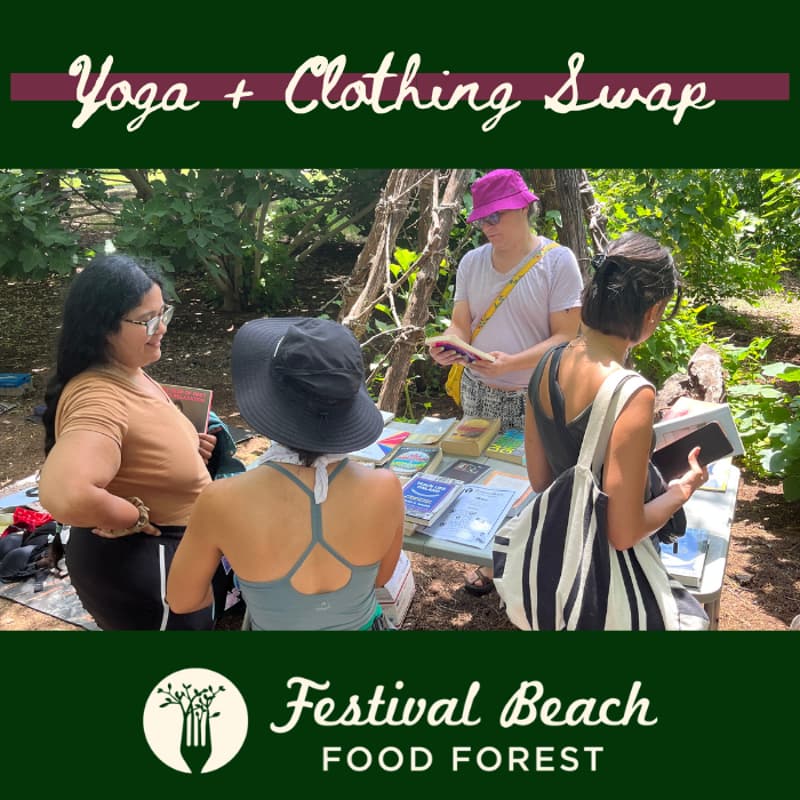 Cover Image for Yoga & Clothing Swap @ the Food Forest