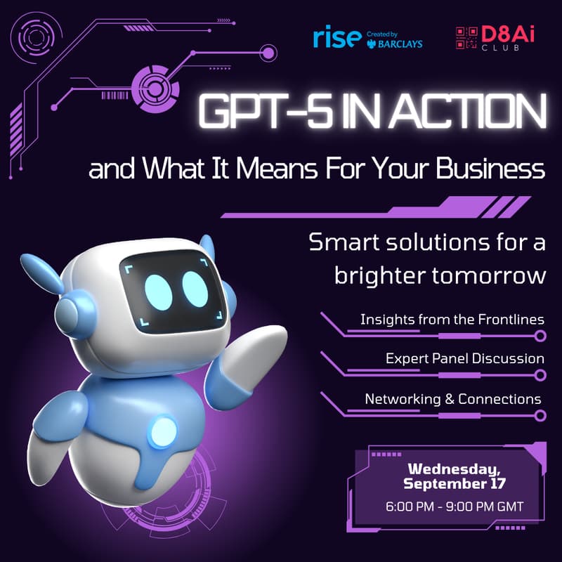 Cover Image for The D8AI Club: GPT-5 in Action and What It Means For Your Business