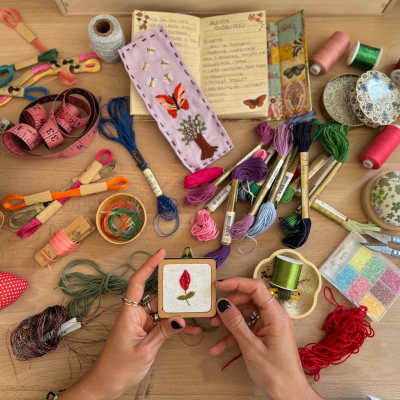 Cover Image for Vulva Flower Embroidery Workshop in Berlin