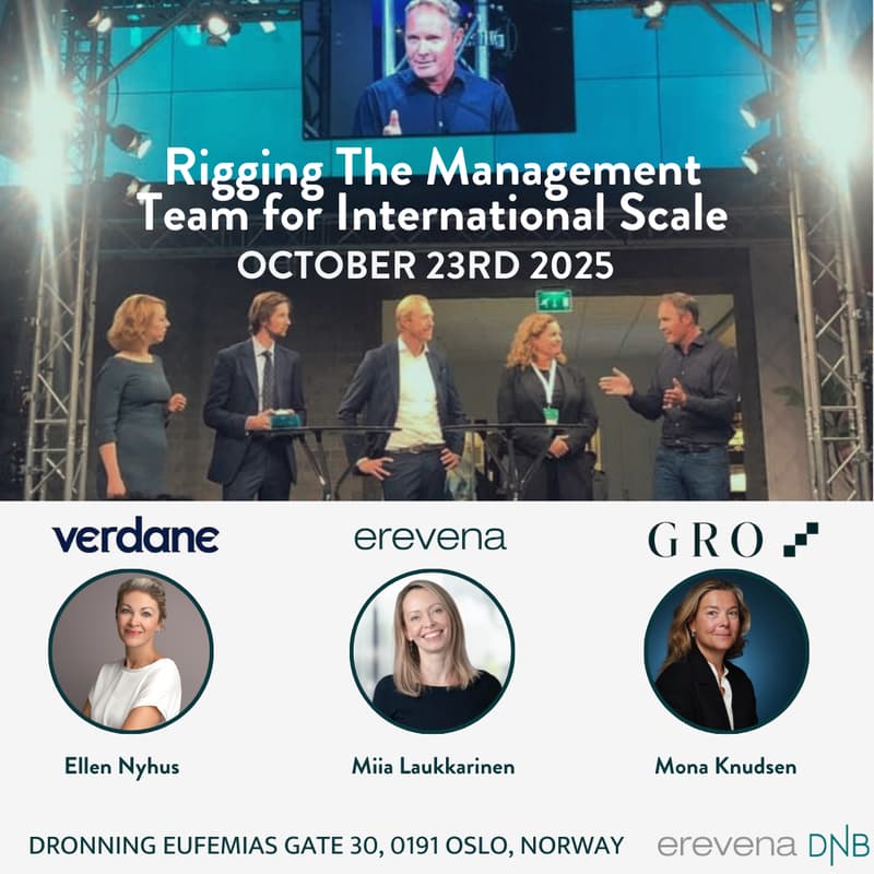Cover Image for Rigging The Management Team for International Scale