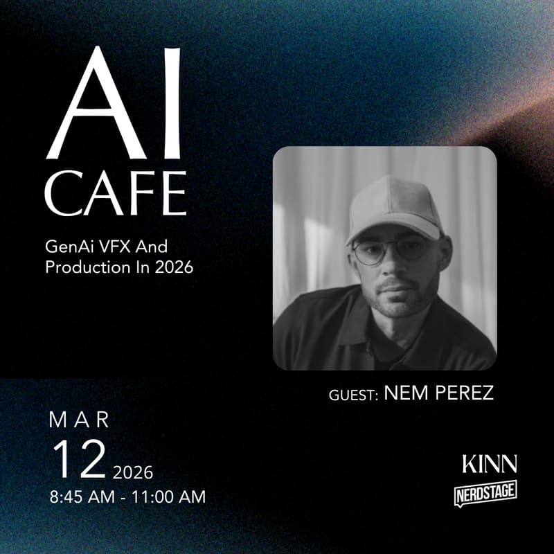 Cover Image for Ai Cafe: GenAi VFX And Production In 2026