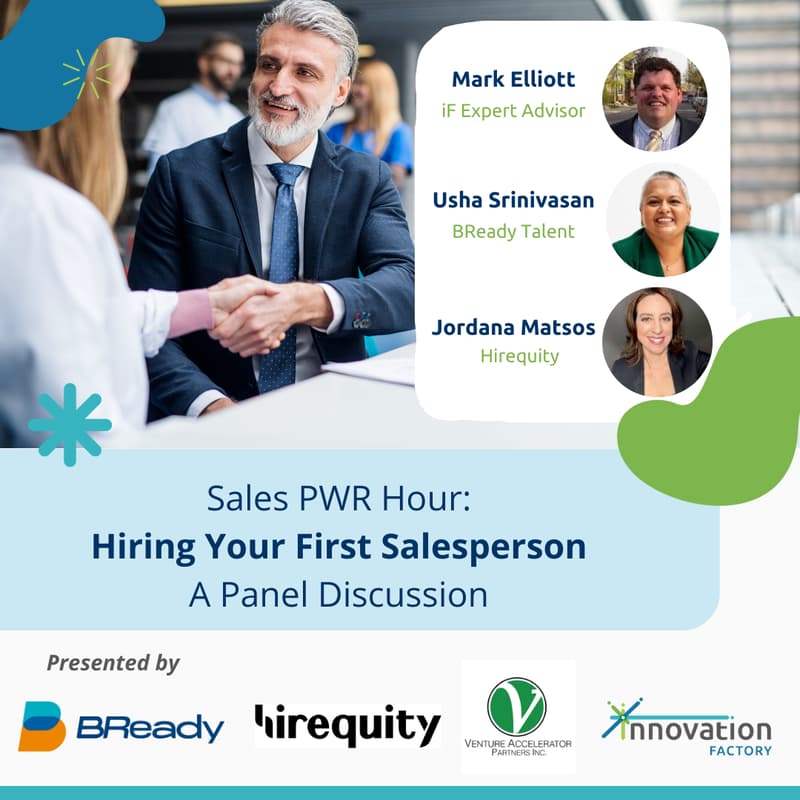 Cover Image for Sales PWR Hour - Hiring Your First Salesperson: a Panel Discussion