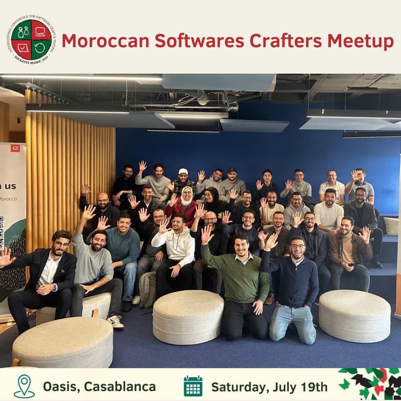 Cover Image for Moroccan Software Crafters Meetup @Jobzyn
