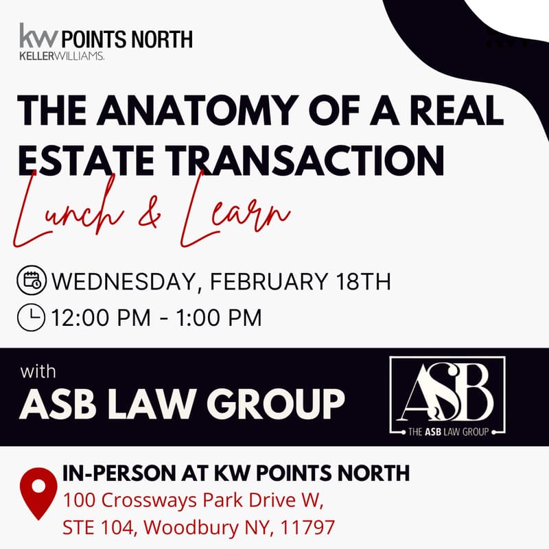 Cover Image for Lunch & Learn: The Anatomy of a Real Estate Transaction