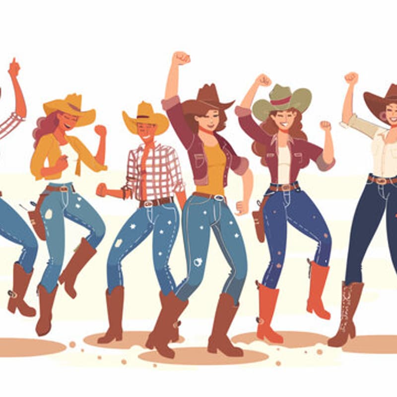 Cover Image for 💃✨ Line Dancing Lesson ✨💃
