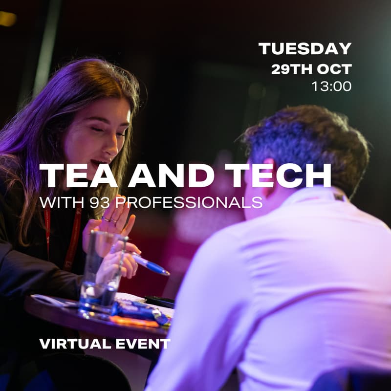Industry Insights Cafe: Tea and Tech · Zoom · Luma