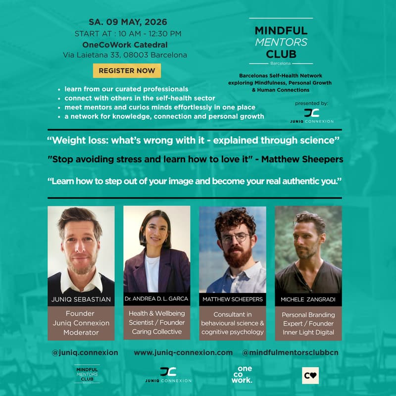 Cover Image for Mindful Mentors Club - Learn about body weight, how to love stress and more from 3 different speakers