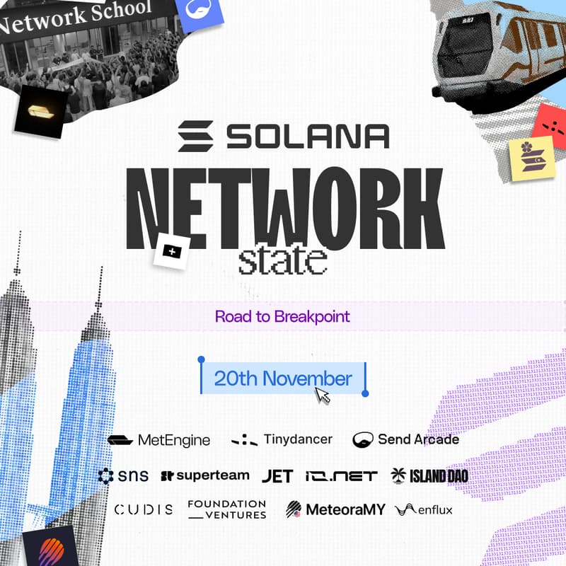 Cover Image for Solana Network State: Road to Breakpoint